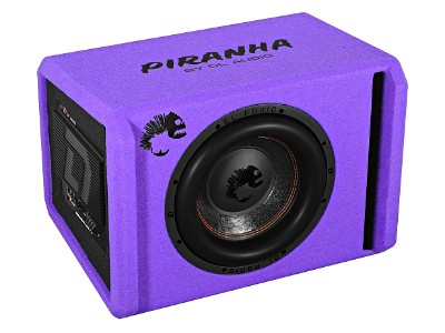 Автосабвуфер в корпусе активный DL AUDIO PIRANHA 12A PURPLE V.3